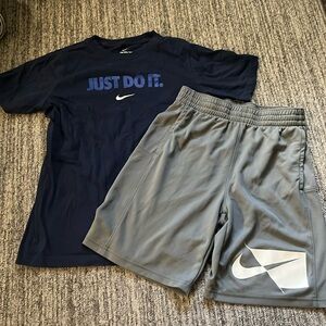 Boys Nike Shirt & Shorts Bundle